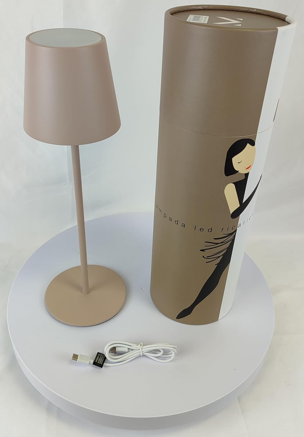 Lampada LED Senza Fili AGATA Ricaricabile | Sicura per Bambini e Esterni - 4