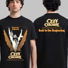 Ozzy Osbourne 2025 Final Show Tee – Back To The Beginning Shep Fairey Shirt