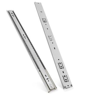 Soft Close Drawer Slides 22 Inch, 3 Fold Ball Bearing Heavy Duty Drawer Track...