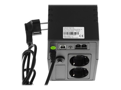Green Cell UPS01LCD 0.6kVA 360W Interactive Line Sine Wave 230V 230V