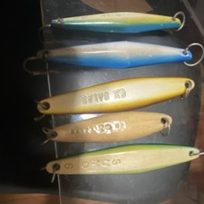 SALAS Metal Jig Lot 6X SALAS SUMO 7X Saltwater Fishing Various Colors