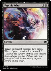 Psychic Whorl - 105 - Bloomburrow - Foil - Common - MTG