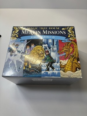Magic Tree House Merlin Missions Books 1-25 Box Set Mary Pope Osborne 2017