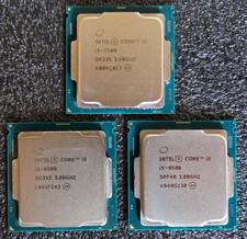Intel Core i5 7500, 8500 und 9500 Prozessoren...