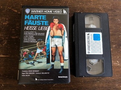 HARTE FÄUSTE - HEISSE LIEBE (1962) Warner Home Video VHS Rarität FSK 16 Elvis
