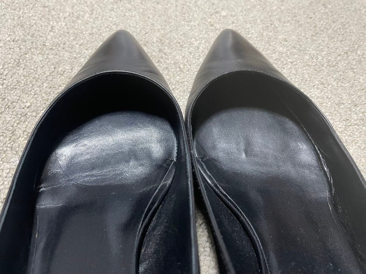 GUCCI Pumps Heel Horsebit Leather Black EU38.5/US8.5 113330c thumbnail 17