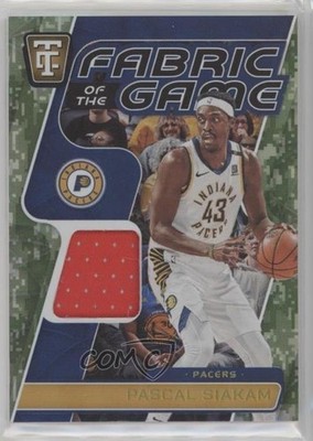 2024-25 Panini Totally Certified Platinum Mirror Camo 16/25 Pascal Siakam 0jr6