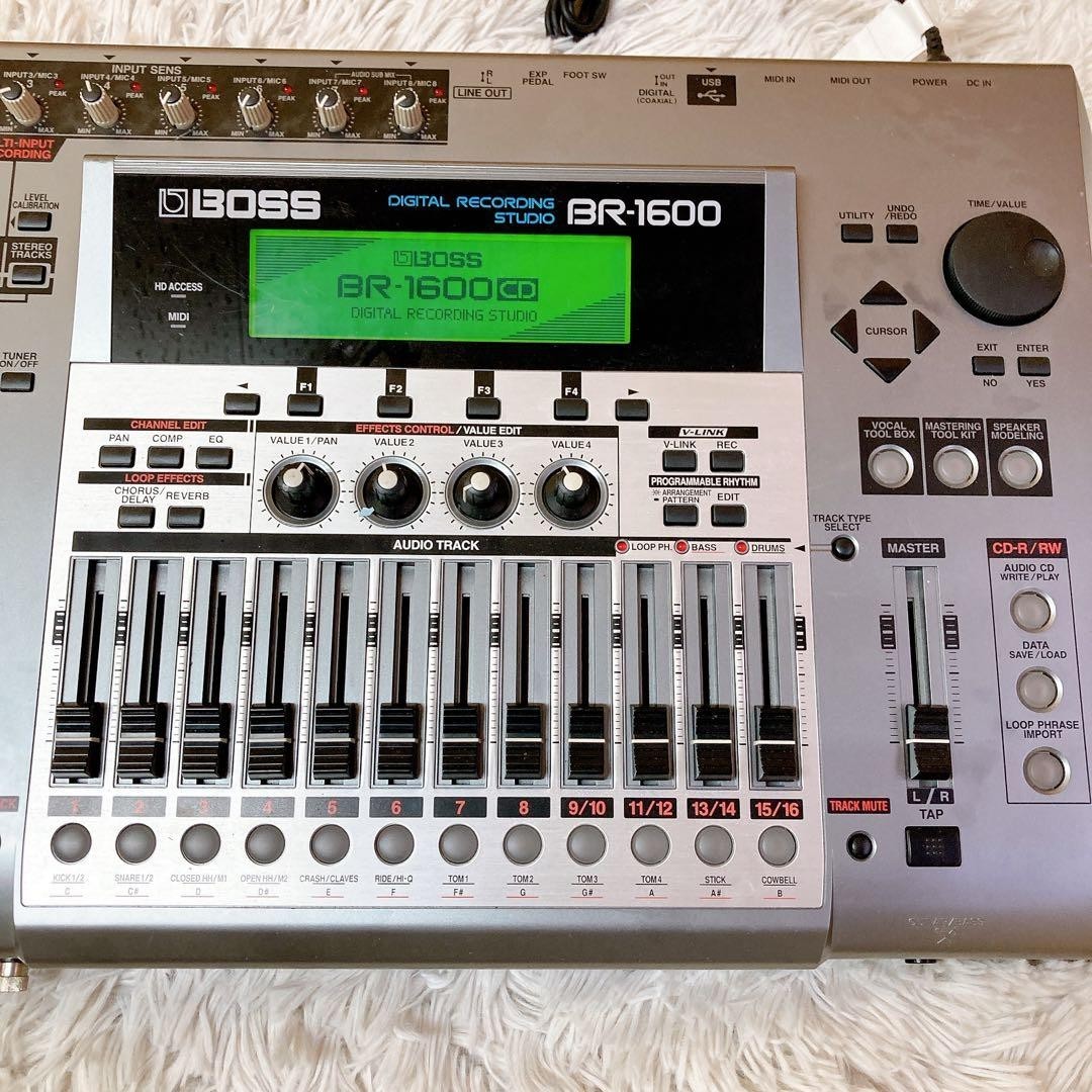 BOSS BR-1600CD Digital Multi Track Recorder for sale online | eBay