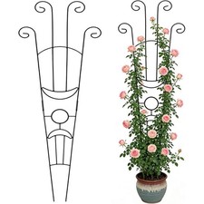 Garden Trellis for Climbing Plants Metal Trellis for Potted Plant Indoor Outdoor