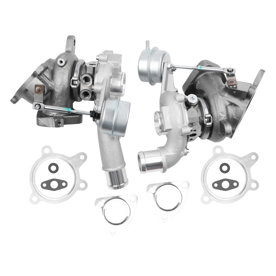 RH+LH Turbocharger Set For 2010-2019 Lincoln MKT MKS  Ford Flex Explorer Taurus - Image 4 of 4