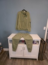 Nike Sportswear  Club Fleece Jogger Set Alligator Green With White Logo XXL