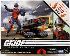 G.I. Joe Classified Series Cobra Scrap Iron & Anti-Armor Drone
