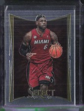 2012 Panini Select Basketball #66 LeBron James