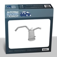 Auspuff Endtopf für CitroËN C1 / Peugeot 107 / Toyota Aygo