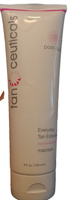 Tanceuticals Post Tan everyday tan extender Maintain 6oz Coconut Shea lotion new