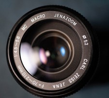 Objectif Carl Zeiss JenaZoom 70-210mm F4.5-5.6 Monture Minolta MC