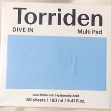 Torriden DIVE IN Low Hyaluronic Acid Multi Pads Face 80 Sheets 5.41oz