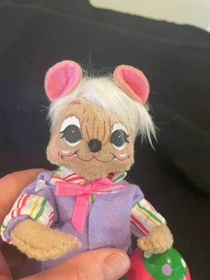 2018 VNT Annalee Spring Time Boy Mouse 6'' Holds an Easter Egg New with Tags 