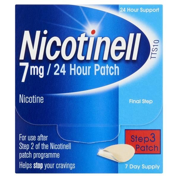 Nicotinell 7mg Step 3 - 7 Patches Quit Smoking Long Expiry Envelope Delivery - Image 7