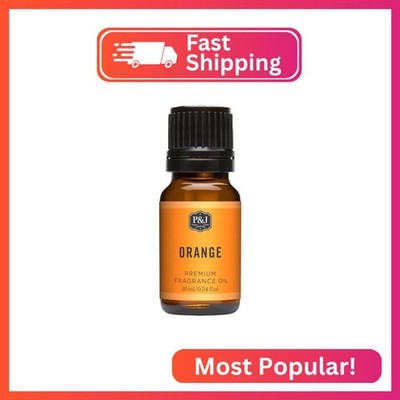 P&J Trading Fragrance Oil for Diffusers for Home - Orange 10ml Fragrance Scents