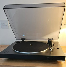 Sony PS-LX310BT Bluetooth Stereo Turntable Black Used, Stop Button Not Working 