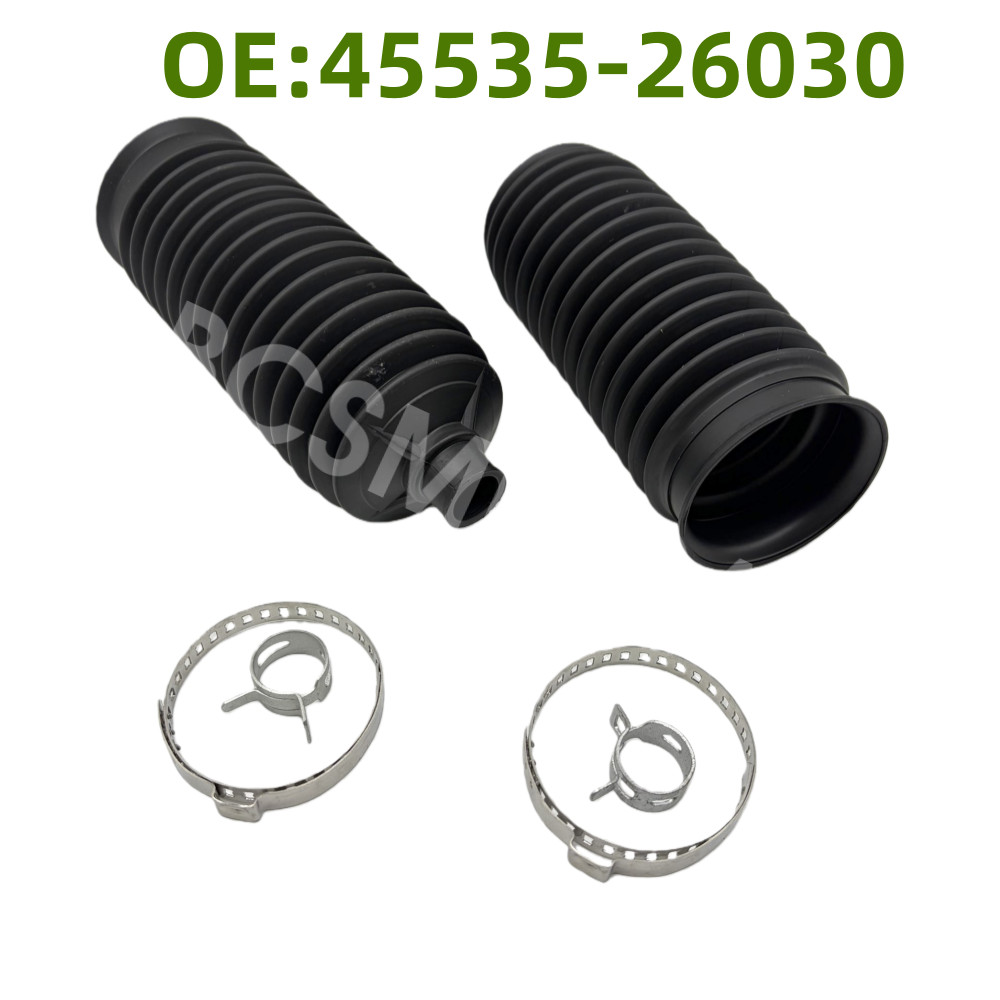 2PCS Steering Rack Boot 45535-26030 Fit For 2003-2009 Toyota 4Runner Lexus GX470