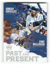 2018 Diamond Kings Past and Present #3 Adrian Gonzalez/Cody Bellinger - Dodgers