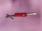 Vintage Collector Wenger Delemont Red Pocket Knife, Scissors,  Switzerland 🇨🇭 — photo 4
