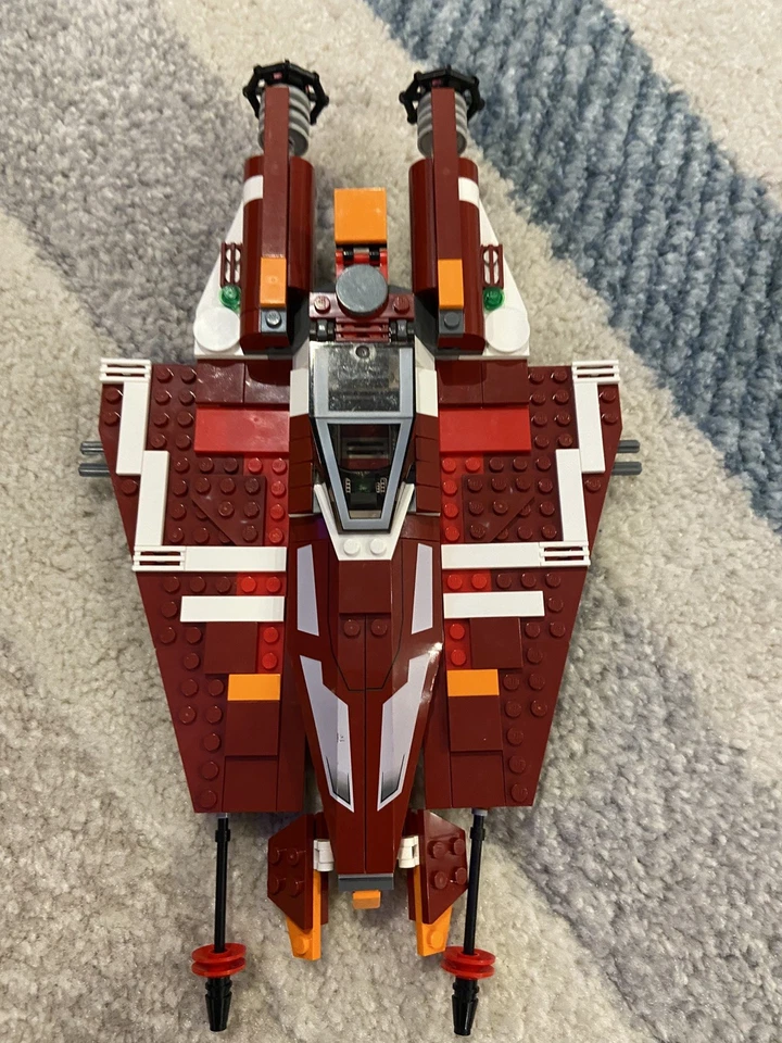 LEGO Star Wars Republic Striker-Class Starfighter 9497 Complete Build  - NO JACE - Image 2 of 4