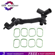 Fit Land Rover Sport / Jaguar XK XJ XF Engine Coolant Pipe Lower & 8X Gaskets
