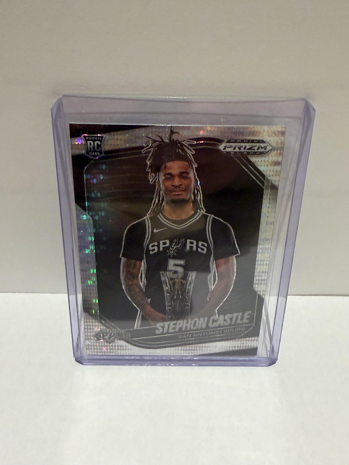 2024-25 Panini Prizm Black #96 Stephon Castle Pulsar