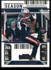 Kendrick Bourne 2024 Panini Contenders New England Patriots #69