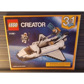 LEGO Creator 31066 "Space Shuttle Explorer" 3-in-1 100% Complete w/ Manuals