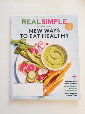 Real Simple Magazine February, 2020 - New Ways to Eat Healthy