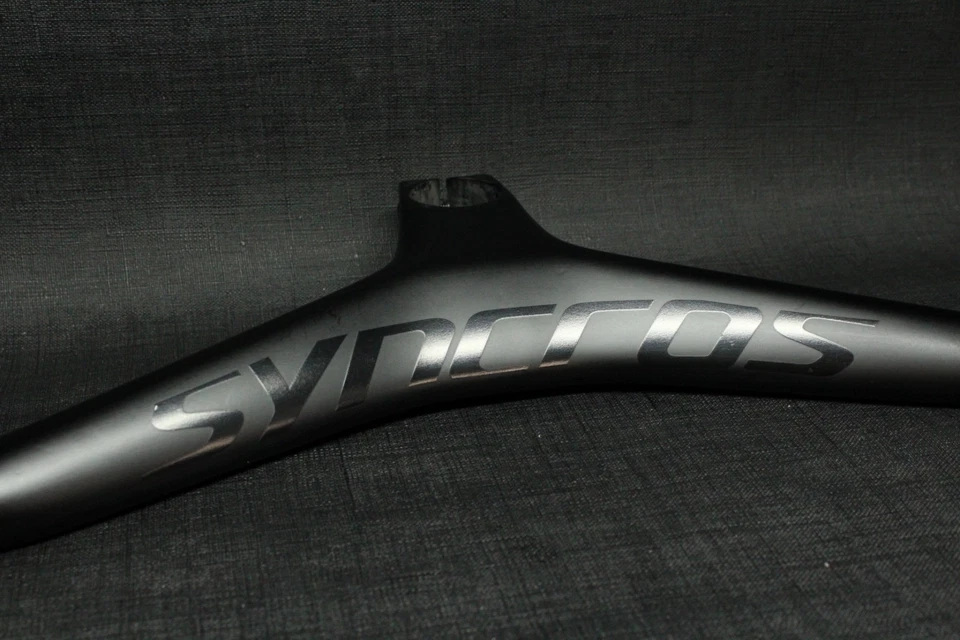 NUEVO SYNCROS Fraser IC SL Carbono Integrado Cabina 740mm NEGRO -17, XC 100mm MTB Foto 2 de 4