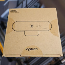 Logitech Brio Ultra HD Pro 4K Webcam (V-U0040, 960-001105) Factory Sealed
