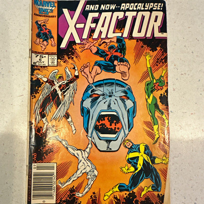 Marvel Comics X-Factor #6 (1986) Apocalypse Jim Shooter Copper Age
