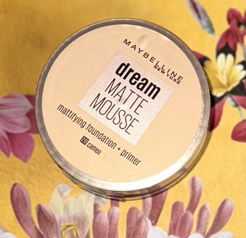 Maybelline Dream Matte Mousse Mattifying Foundation + Primer 20 Cameo 18ml - Bild 2 von 3