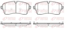 REMSA 1815.00 brake pad set, disc brake for LAND ROVER