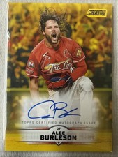 2025 Topps Stadium Club - Autographs Alec Burleson #SCBA-AB Yellow (AU)