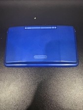 Nintendo DS Console Electric Blue NTR-001 System Bundle Charger 3 Games HSM3 Sim