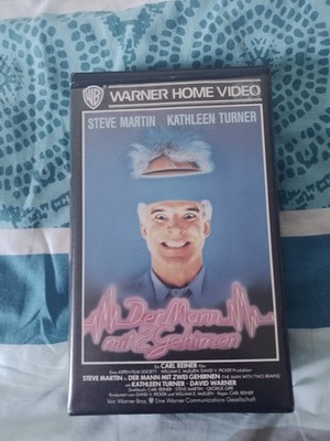 Der Mann mit 2 Gehirnen Steve Martin Kathleen Turner Warner Rarität Top-Zustand