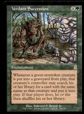 Verdant Succession LP Light Play Odyssey MTG [6978]