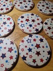 Coasters Set Of 8 Star Round Wood Coasters — photo 2