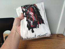 Vintage Glory of Medieval Times Jousting Knight Tournament Shirt XL Brand New