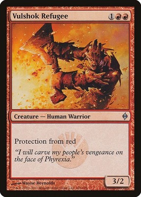 MTG Vulshok Refugee NPH English NM