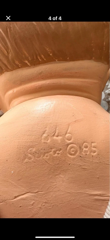 Old porcelain newborn doll - Image 4 of 4