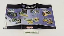 DÉPLIANT PUBLICITAIRE ORIGINAL NINTENDO GAMECUBE 🌟 
