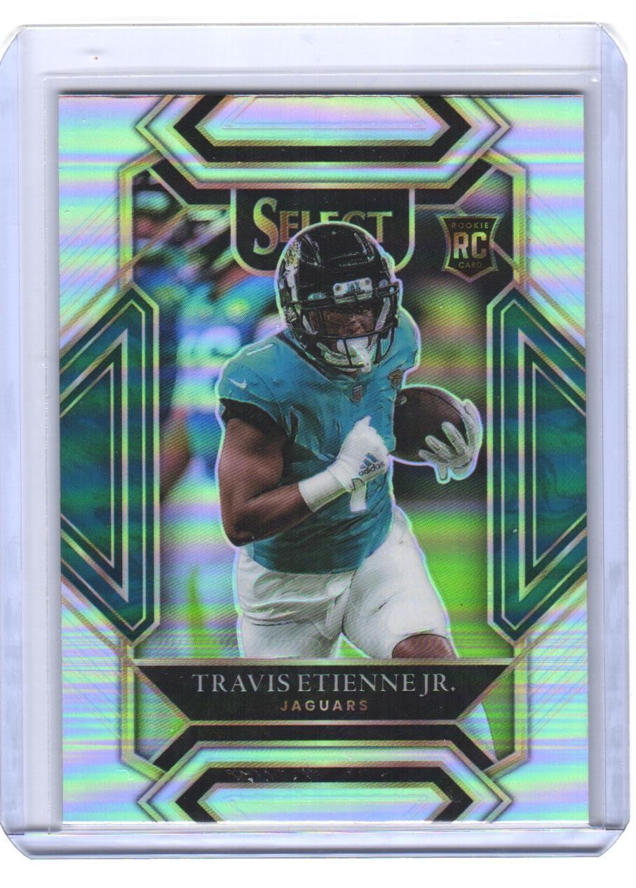 2021 Travis Etienne Jr Select Club Level Silver Prizm RC #254 (H956)