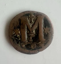 Byzanz Follis 512-517 n. Chr. Anastasius I. 30 mm. 15g- Münze Coin KLA-28